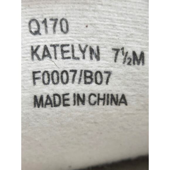 Coach Katelyn Monogram Brown Canvas Casual Lace Up Sneakers size 7.5 - Picture 8 of 8